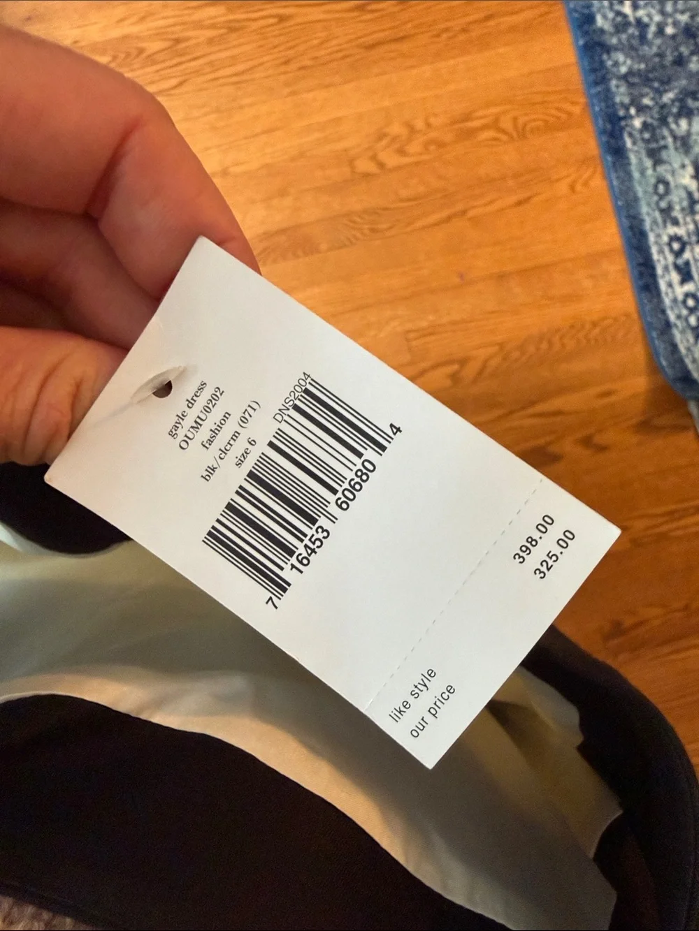 NWT kate spade Black and Cream Colorblock Sleeveless Fit-and-Flare Dress